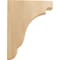 Ekena Millwork 1 3/4"W x 7 1/4"D x 9 1/2"H Bedford Wood Bracket, Red Oak BKTW02X07X10BERO - alternate 2